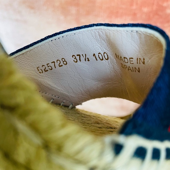 Gucci Sylvie Ankle-Tie Espadrille - Picture 6 of 7